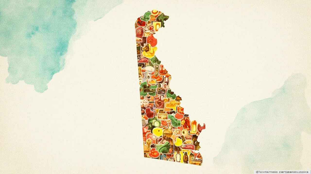 Delaware word search artwork