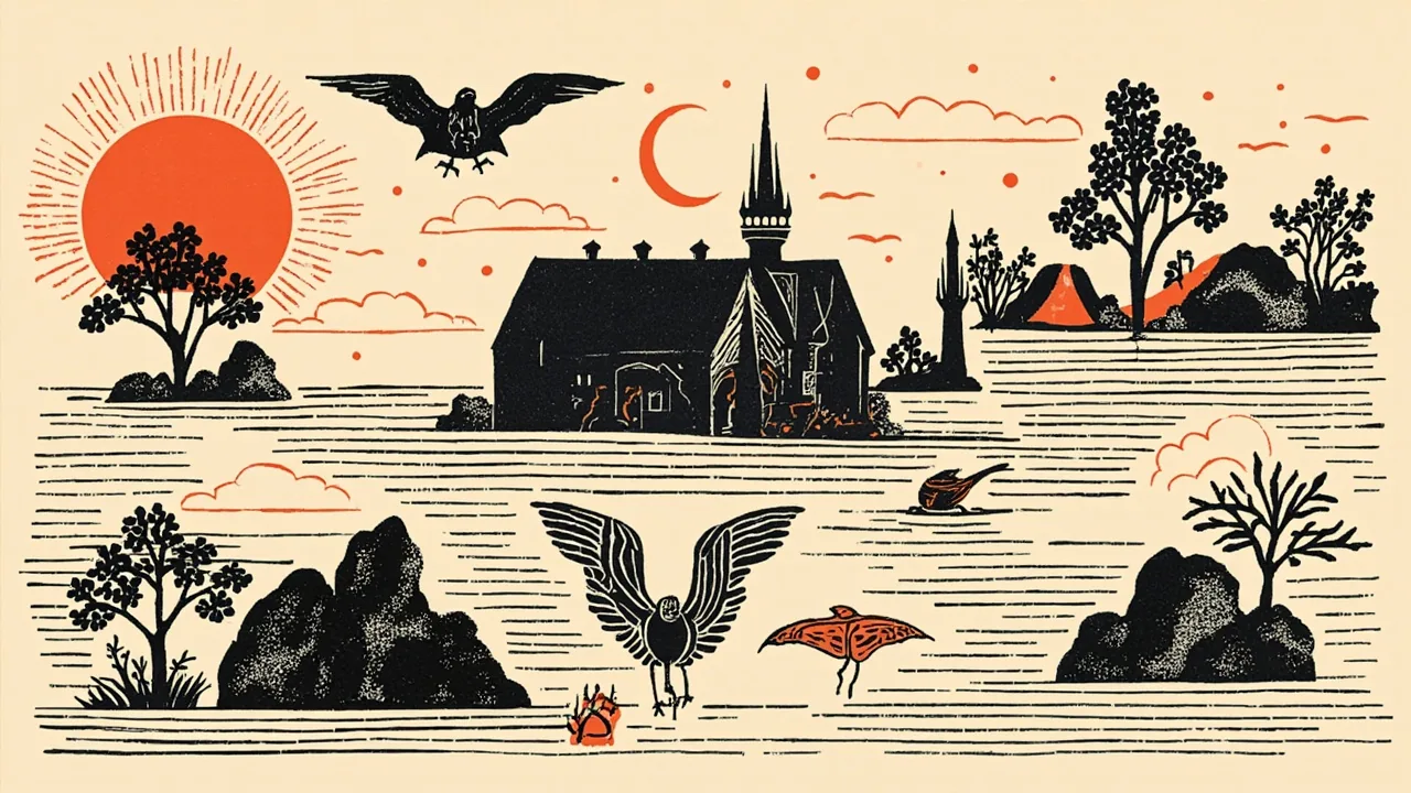 Estonian word search — AI-generated theme artwork
