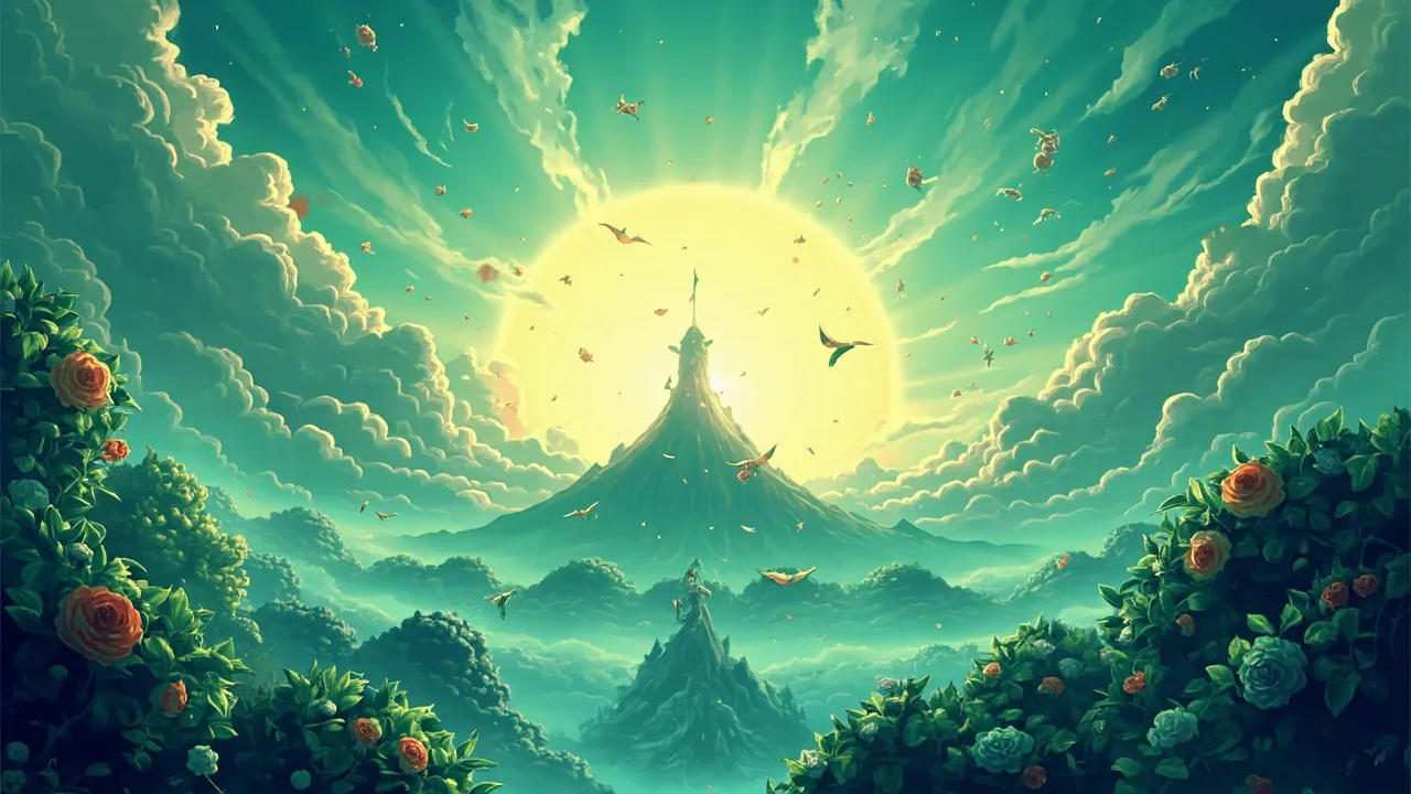 Indonesian word search artwork
