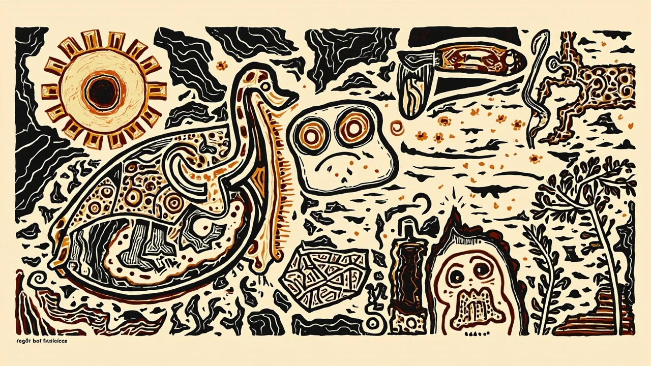 Malagasy word search artwork