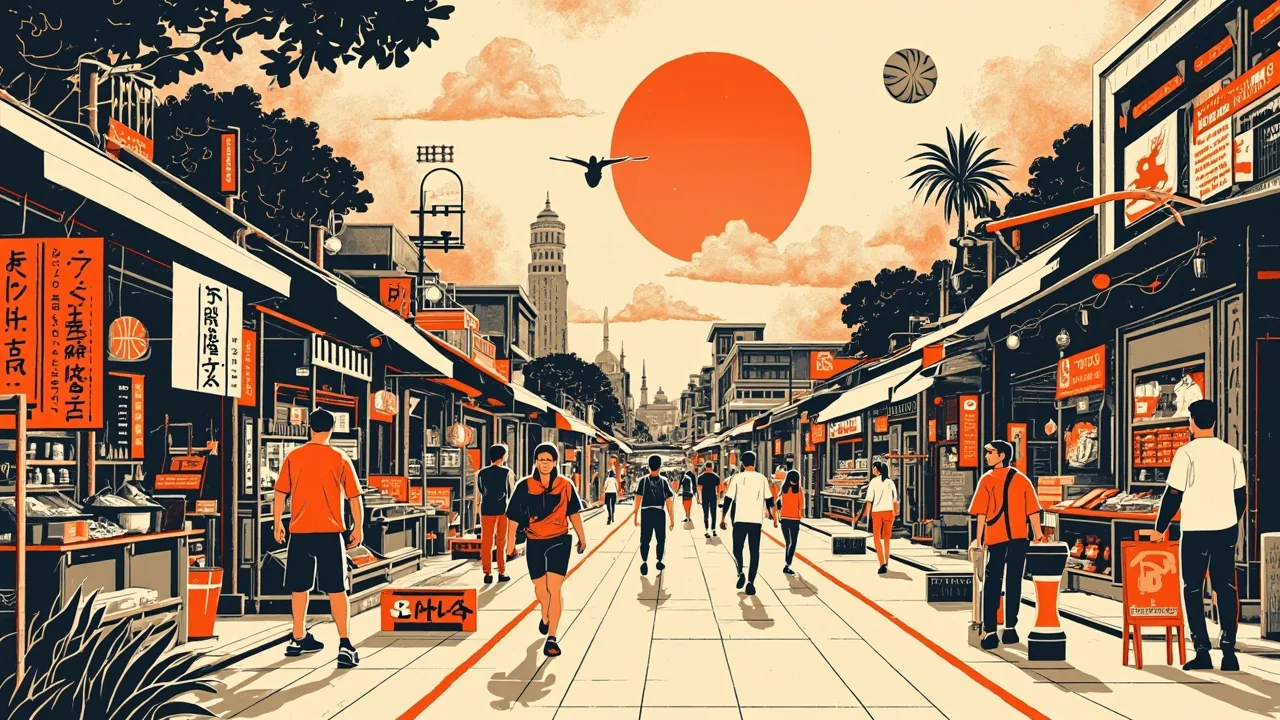 Sports word search — AI-generated theme artwork